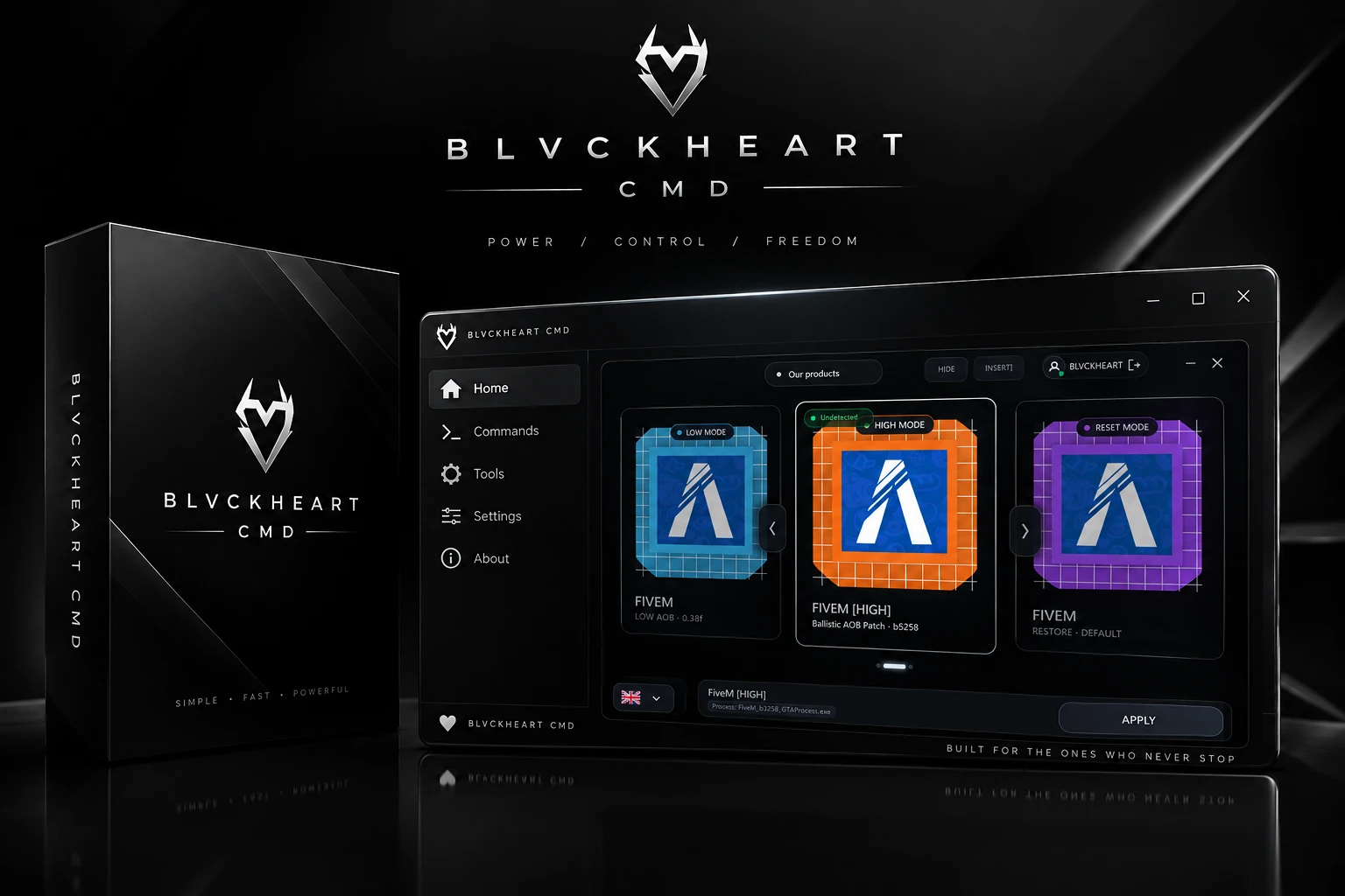 BLVCKHEART CMD